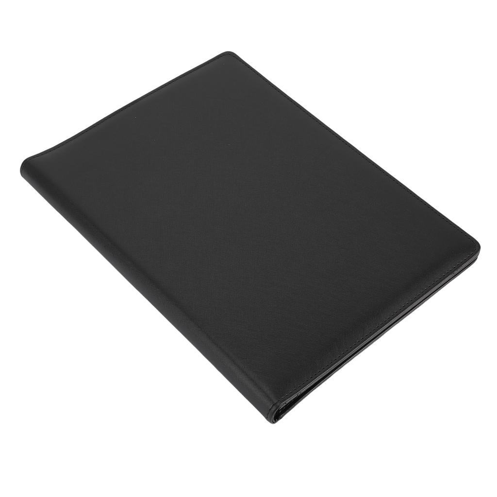 Portfolio Folder Small A4 Clipboard with Cover Writing Pad Notepad Legal Pad Holder 323x251mm Black