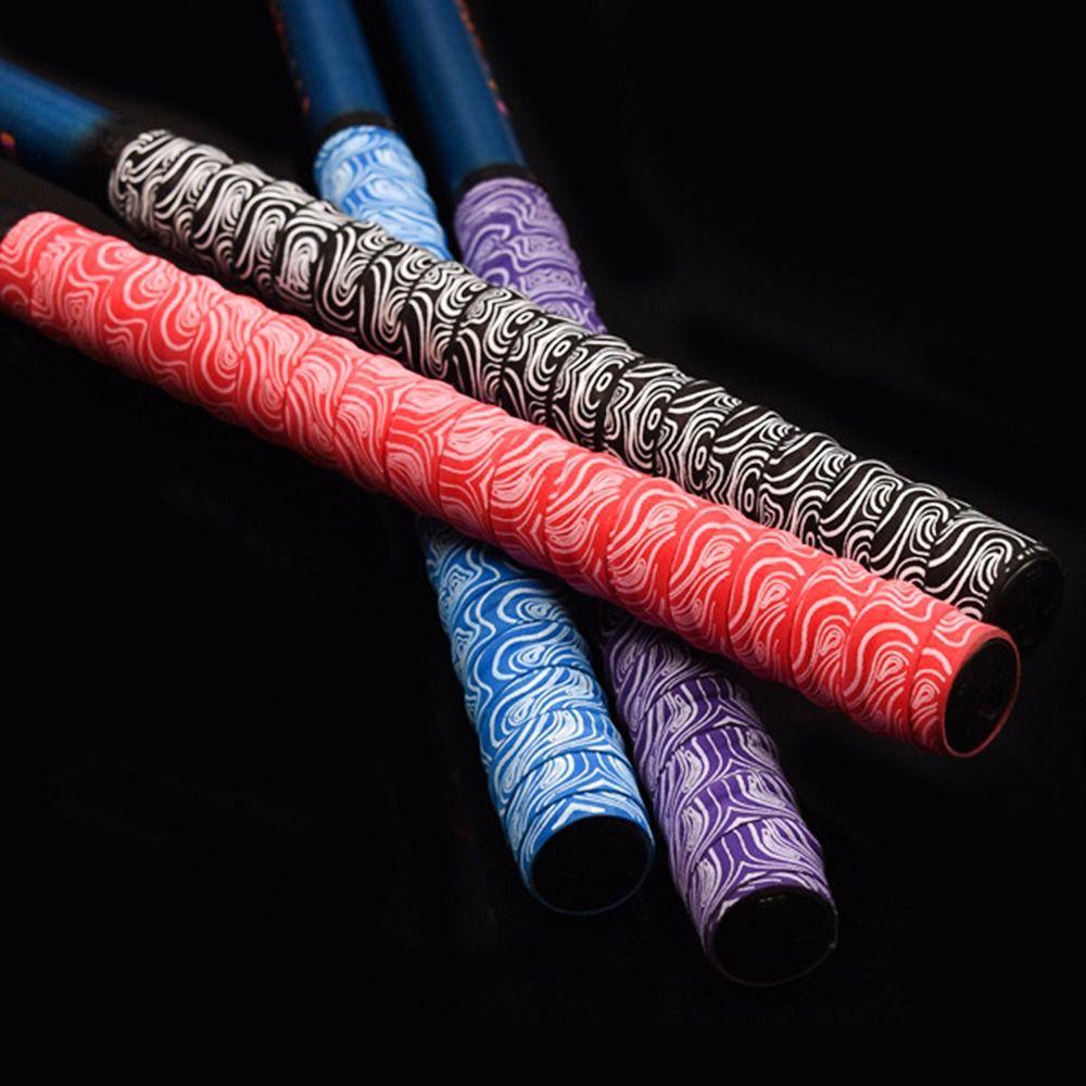 Gradient Colorat Rachetă Grip Bandă îngroșată Badminton Grip Tape Undiță
