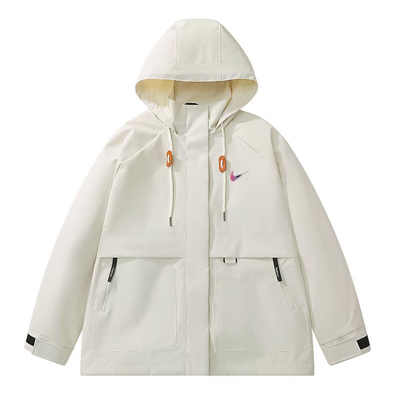 Huang Yi Mei Women's 2025 3-in-1 Detachable Storm Jacket - Autumn/Winter Sporty Windbreaker