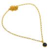 Black Titanium Druzy Gemstone 925 Sterling Silver Jewelry Necklace 20" GK-5010