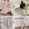 Breathable Pure Cotton Double-Layer Crepe Fabric For Bedding Home Wear Pajama Summer Dress DIY Clothing Cloth 135x50cm/500cm