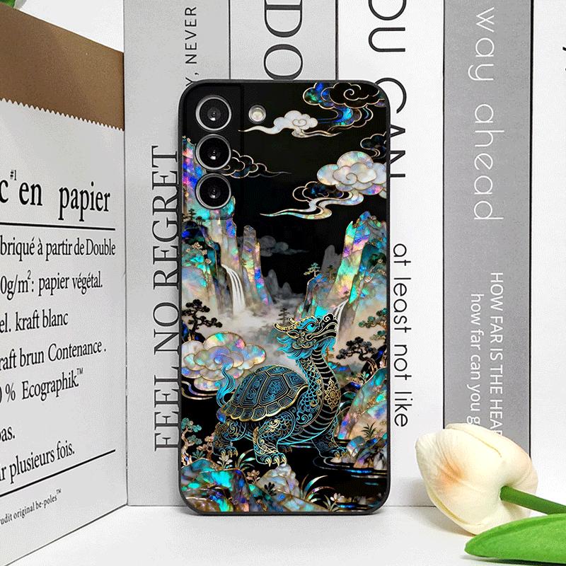 

Chinese-style Dragon Leopard Marble Texture Printed Phone Case for Honor Huawei 400 200 Lite 100 PRO 90 Magic 7 6 Lite 5 Cover Honor 200 Lite
