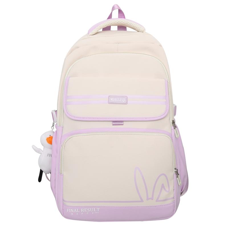 Женский рюкзак большой вместимости нейлоновый водоотталкивающий студенческий цветной — фото 19