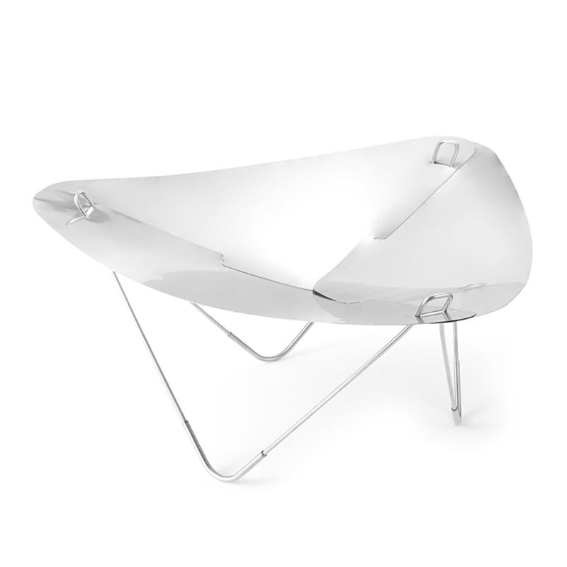 

Outdoor Fire Burn Pit Stand Wooden Stove Fire Frame Rack Stainsless Steel Detachable Stove Fire Frame Campings Accessorys 1