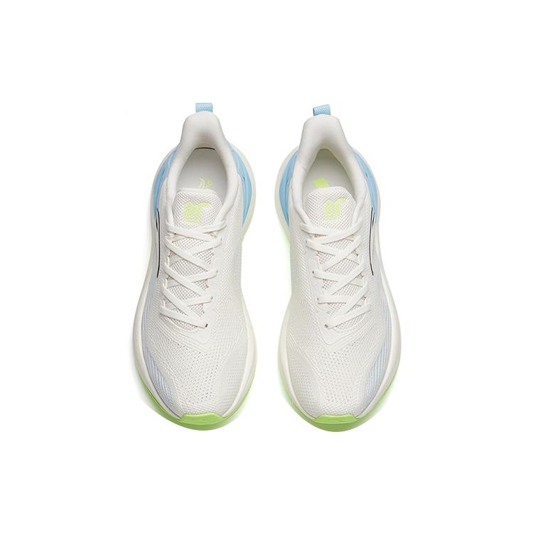 New Anta 2.5 Breathable Lightweight Low Top Running Shoes Men's White Blue 112235582-9