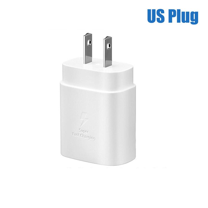 Pd 25W Super Fast Charger For Samsung Galaxy S20 S21 S22 S23 Ultra S10 S9 Note 10+ Fast Charging Usb C To Type C