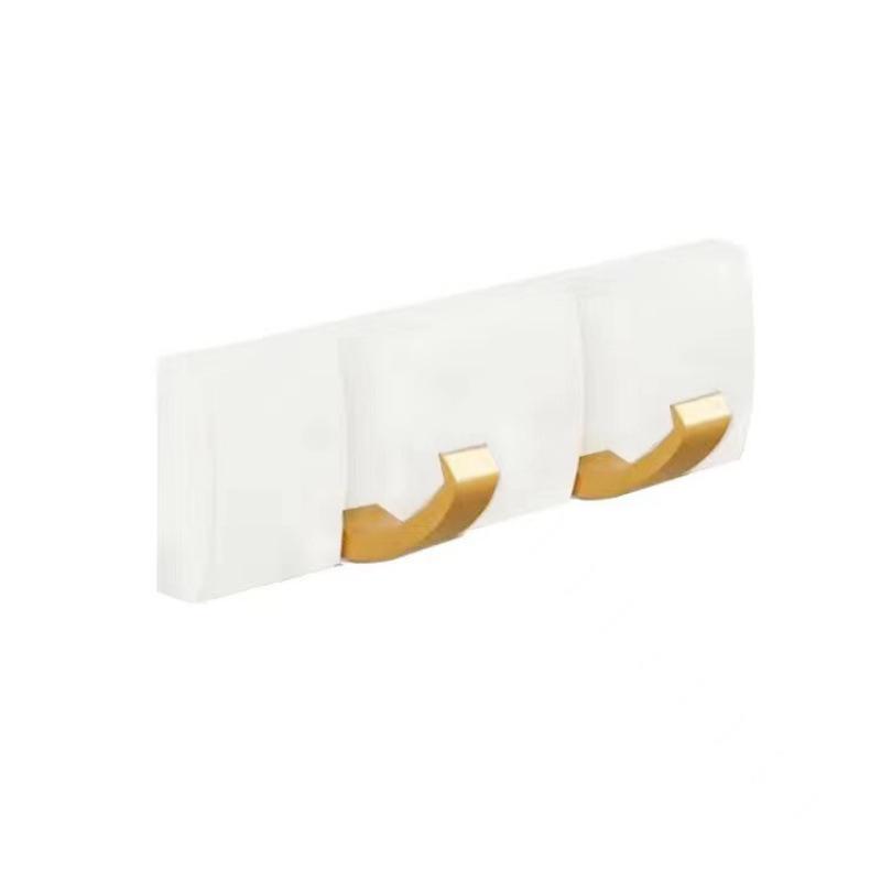 Foldable No-Drill Wall-Mounted Invisible Coat Hook for Dressing Room or Door