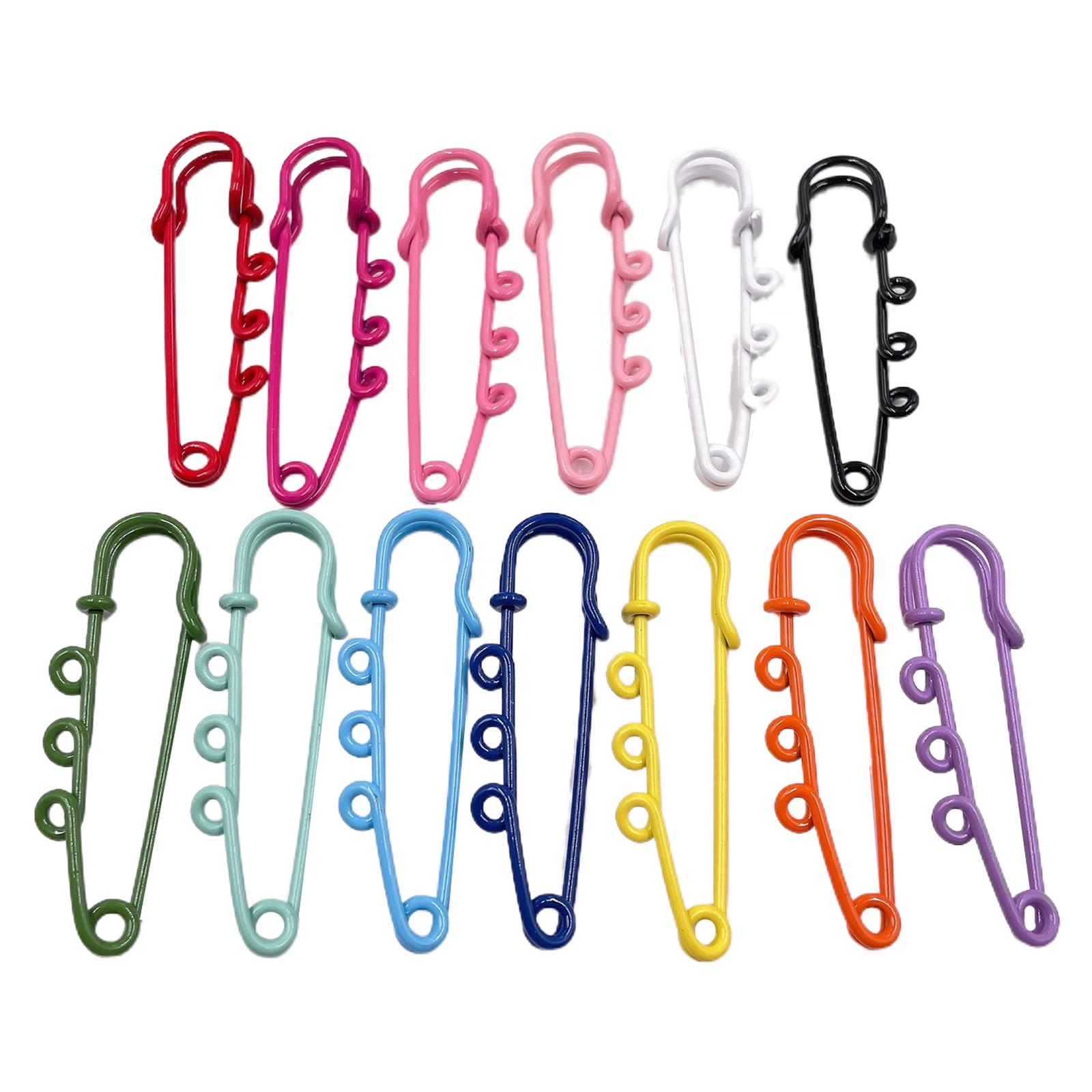 

12 шт./пакет элегантные броши-булавки для женщин красочные английские булавки стильные хиджаб шарф нагрудные булавки украшения для одежды 5