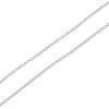 TIFFANY&Co. Ribbon Box Lock Necklace Silver925 15.6g Women Used