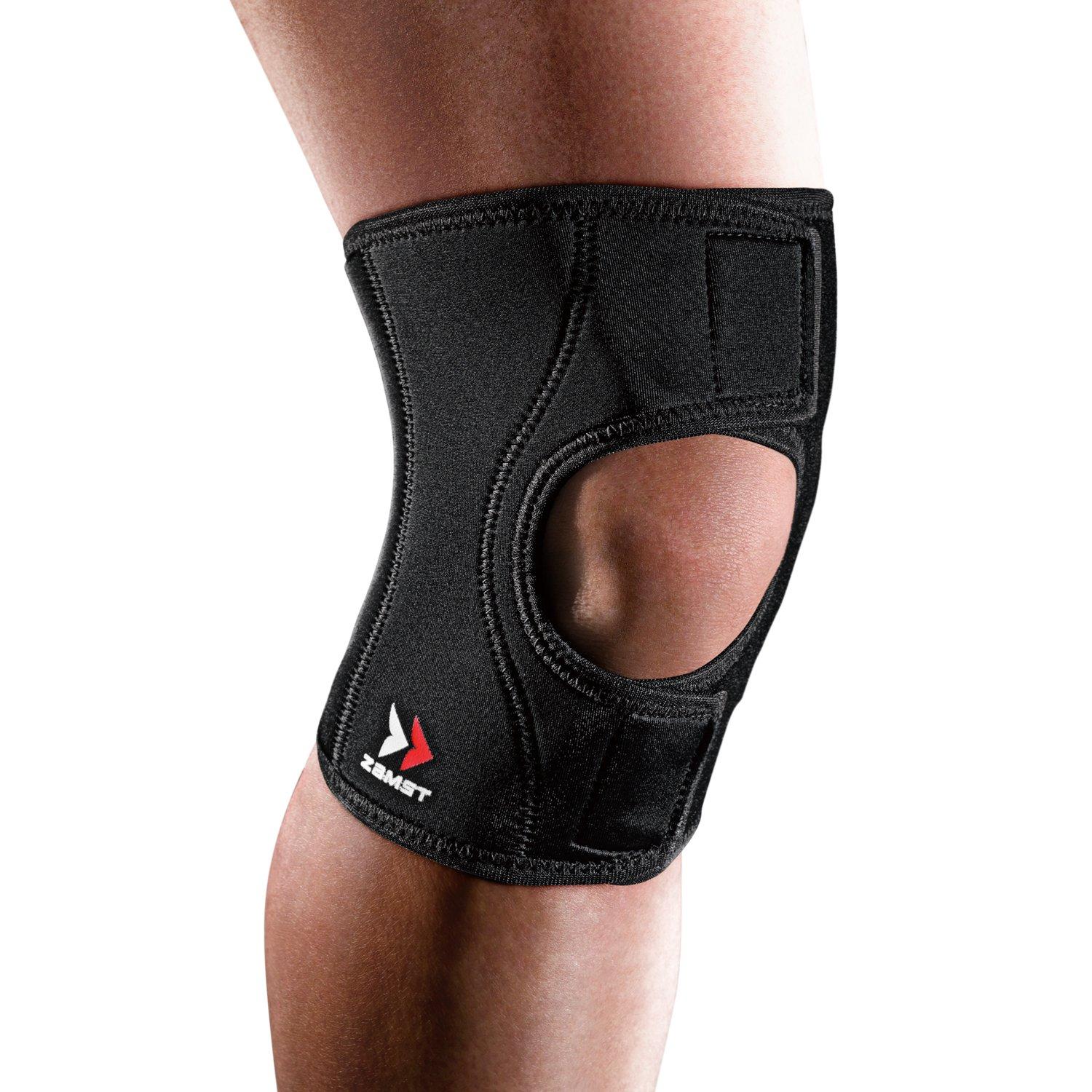 

ZAMST EK-1 Knee Support, Ambidextrous, for All Sports and Everyday Use, Size Small, 371801, Black