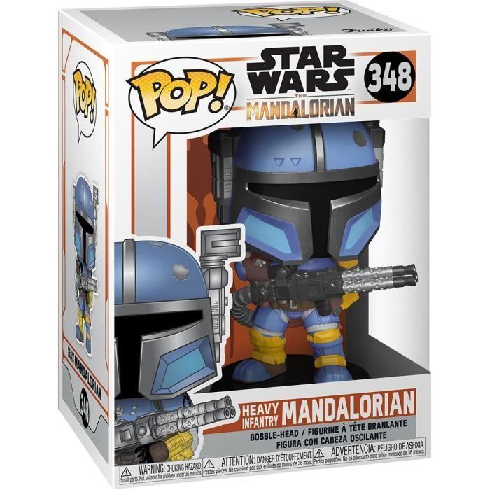 Figurine Funko Pop! Star Wars: Mandalorian - Heavy Infantry Mandalorian