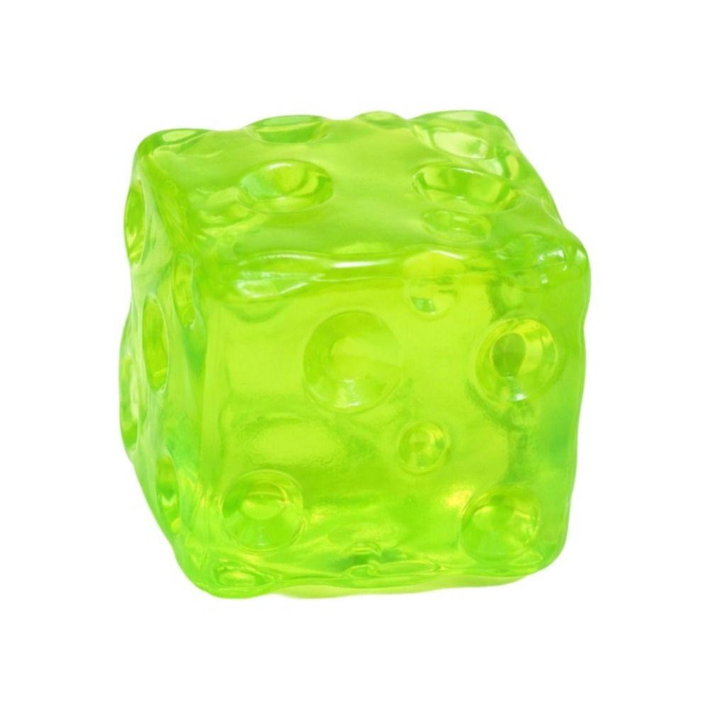 Super Soft Cheese Squeezed Cube Anxiety Relief Cheese Stress Ball Cheese Pinch  Home Decoration