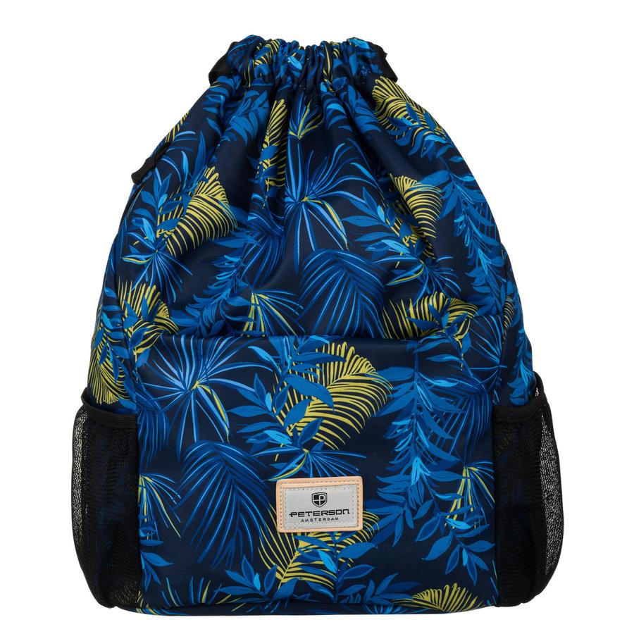 Stylowy, Damski Plecak-worek Zawieszony Na Regulowanych Szelkach - Peterson