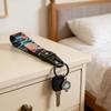 1 Pair Nylon Wristband Keychain With Unique Style For Car Key And Backpack Accessories Universal Key Strap Lanyard