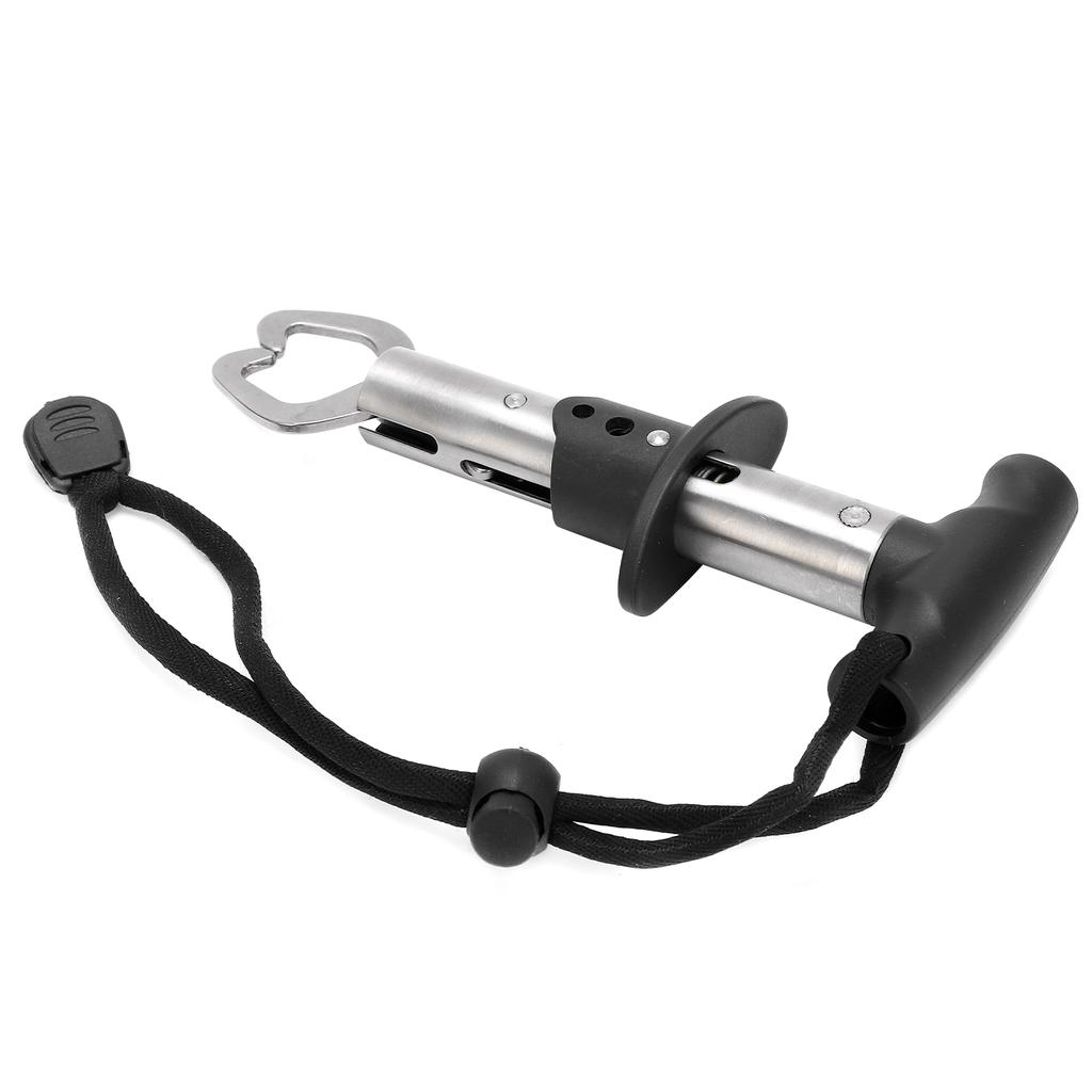 Fish Grip Lip Trigger Lock Gripper Clamp Fish Pliers Grab Stainless Steel Fishing Tool