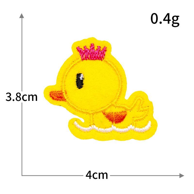 5/20 Stück Mini Süße Tiere Aufnäher Aufbügeln Stickerei Für Kleidung Cartoon Anime Aufnäher Für Kinderkleidung Applikationen Aufkleber T-Shirt