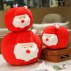 New Year Santa Claus Plush Doll Kawaii Stuffed Toy Christmas Home Decor Holiday Gift for Kids