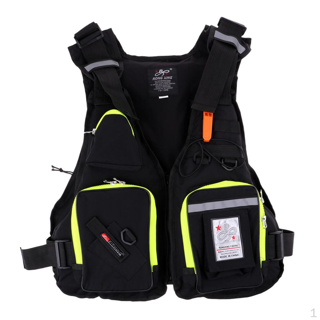 Multi-Tasche Outdoor Surfing Fishing , Buoyancy Aid Waistcoat Swimming Sailing Safety