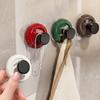 1/4Pcs No Drill Wall Mounted Hook Removable Robe Towel Hook New Suction Cup Hook  Entryway