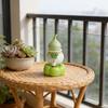 Ceramic Gourds Ornament with Exquisite Patterns For Car Or Desktop Decoration