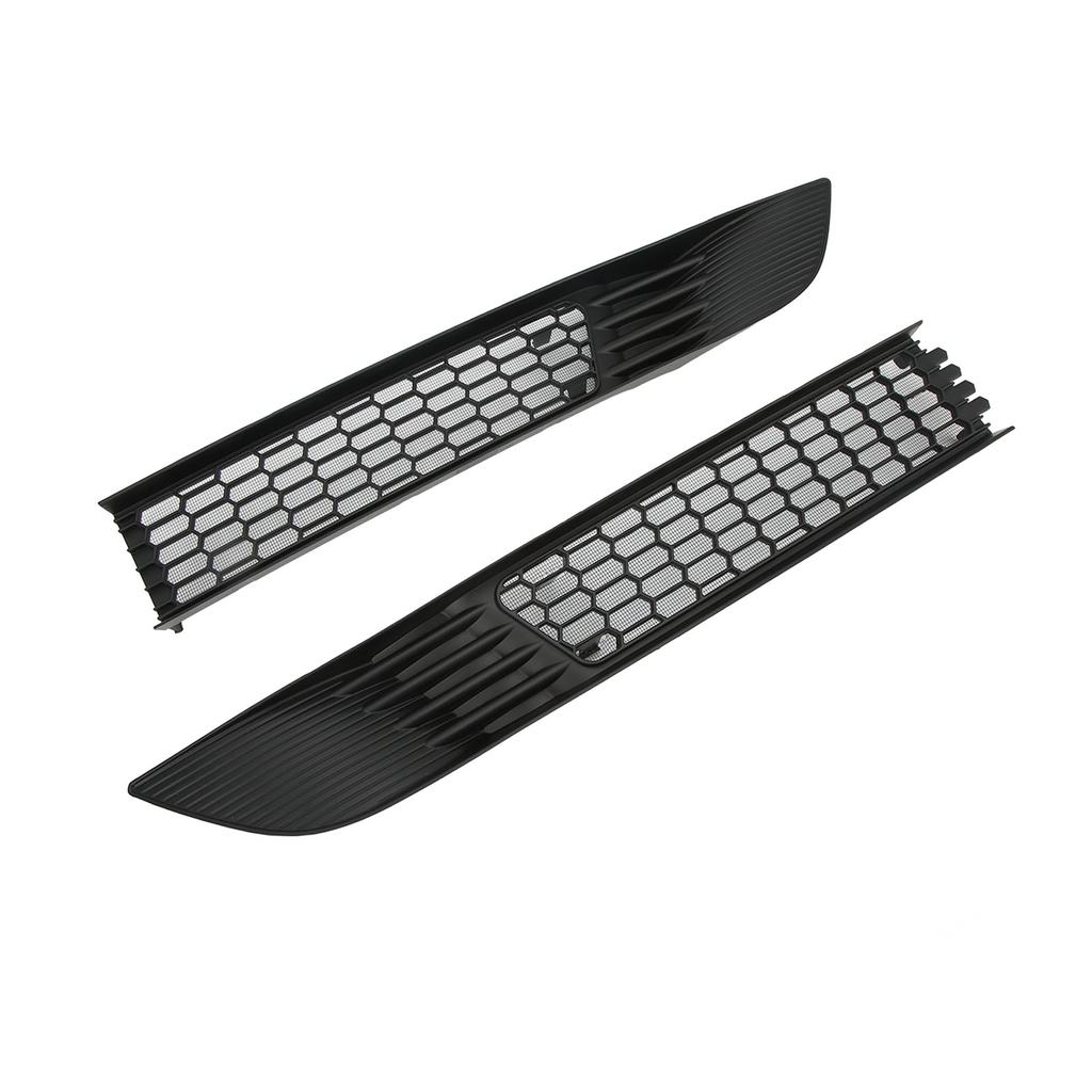 Front Bumper Grille Anti Insect Matte Black Air Inlet Vent Cover Replacement for Tesla Model Y 2019‑2022