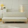 Armless Jacquard Sofa Bed Cover Elastic Soft Folding Sofa Covers Without Armrests  Couch Sofa Protection Suitable For 2-3 Seater