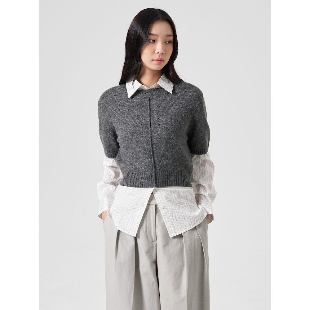 8Seconds Short Sleeve Pullover Gray Gray (Antique Silver)/S