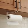 Metal Toilet Roll Holder Punch Free Cabinet Hanger Quality Kitchen Paper Towel Rack  Kitchen