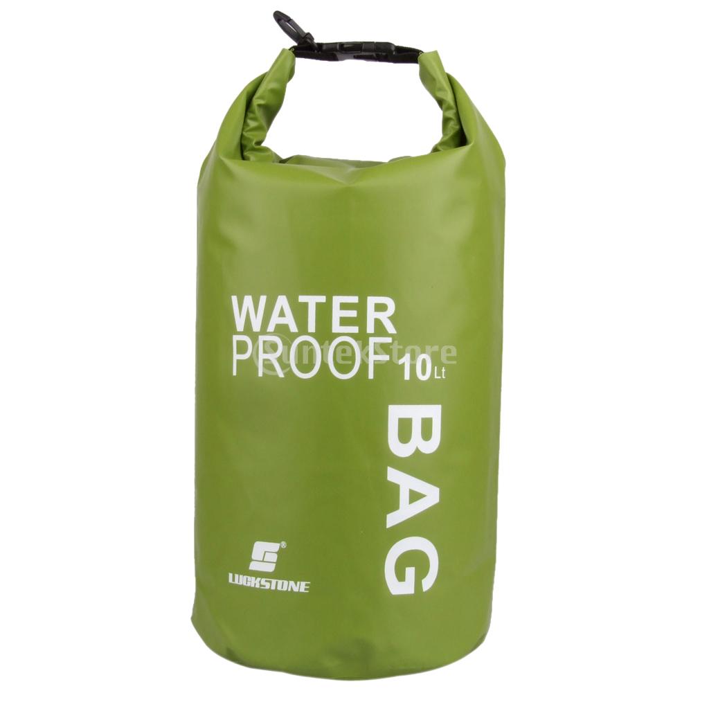 2L/5L/10L Waterproof Dry Bag Pack Sack Swimming Rafting Kayaking River Trekking Floating Sailing Canoing Boating Water Bag