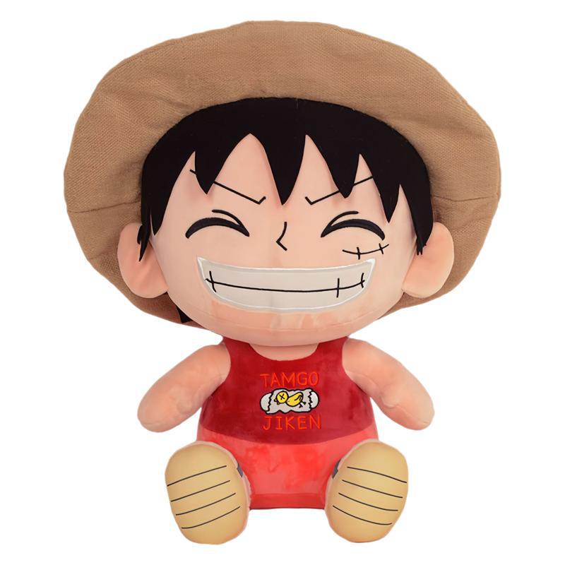 Genuine One Piece Luffy, Chopper, Zoro Plush Figures (20-30cm) - Anime Cartoon Dolls, Perfect Gifts