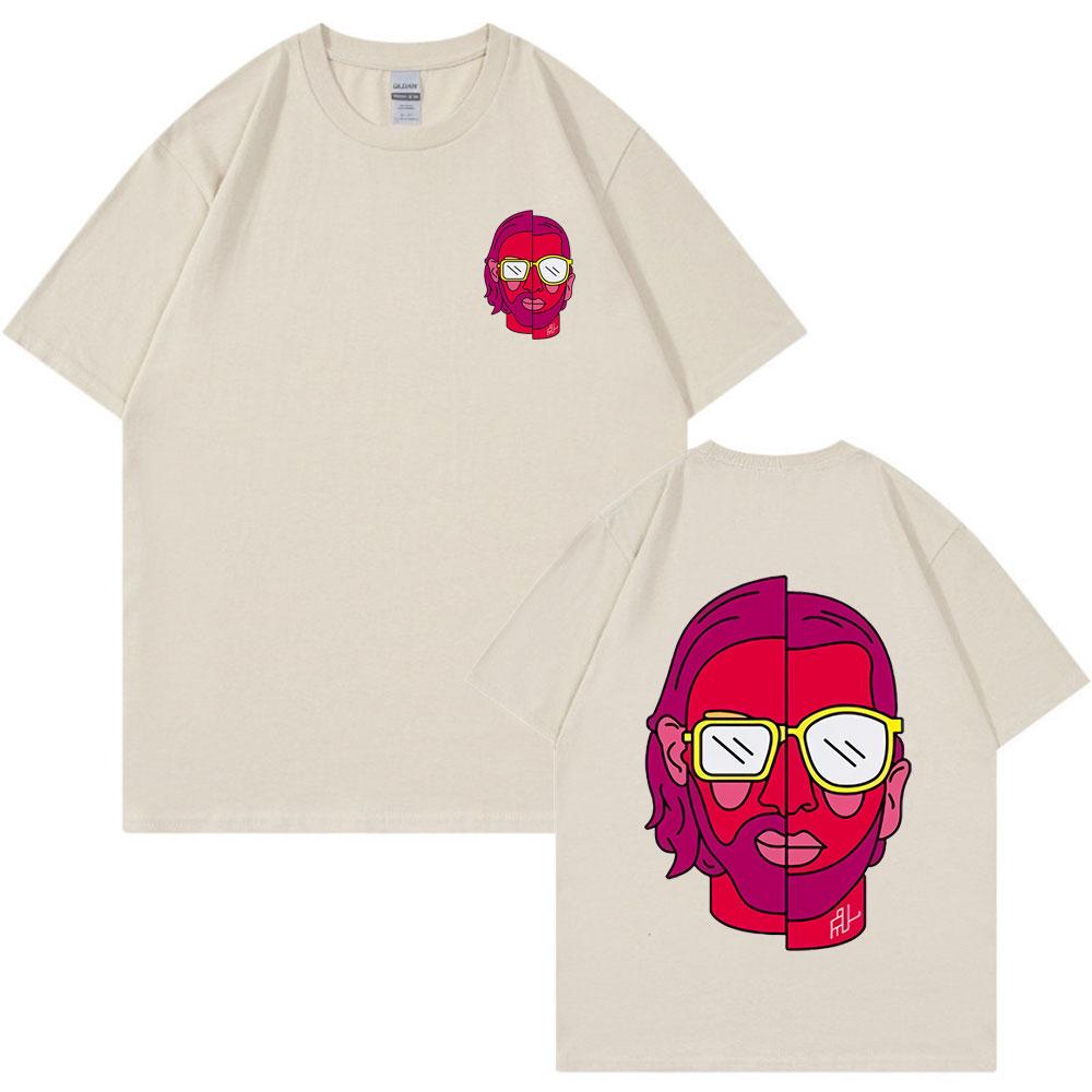 Le Monde Chico Grafické tričko Streetwear Album PNL Francouzský Rap Trička Letní Bavlněné Tričko Krátký Rukáv Pánská Módní Trička