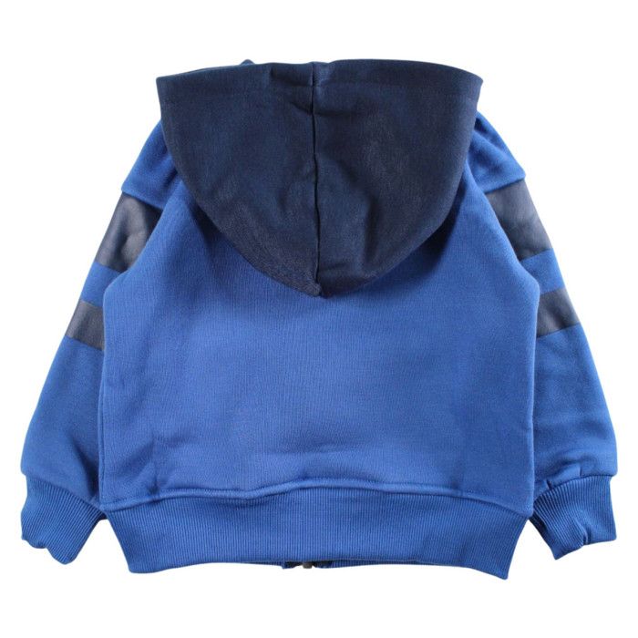 Jogging Spiderman Bleu Ciel Chaud - Survêtement Enfant Capuche Zippé (2-8 Ans) - - Bleu