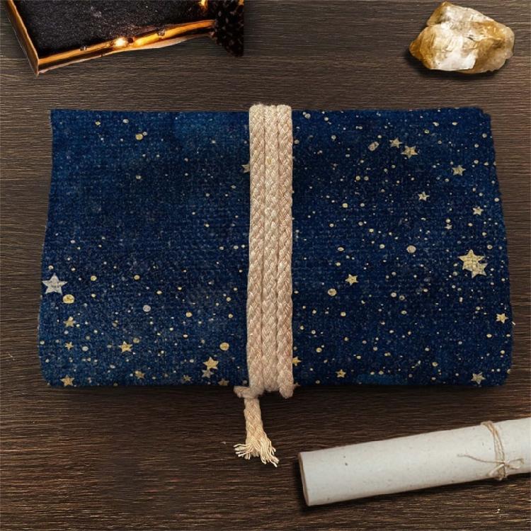 Tarots Storage Bag Multipurpose Gift Packaging Pouches Board Game Card Bag Foldable Card Organizers Rolls Up Card Sleeve