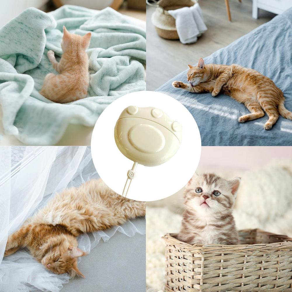 Pet Hair Removal Lint Brush Sticky Cleaner Brush For Dogs Hair Cute Cat Paw Design Cat Hair Lint Remover Home Cleaning Tool For