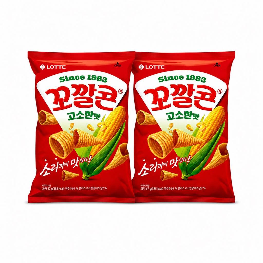 Lotte Kokal Mais Snack Rijke Maissmaak 67g