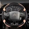 D Type Steering Wheel Cover For Citroen C3-XR New Elysee C4 Sega 2014 -  Spacetourer Picasso DS3 DS5 C3 II III 2009 -