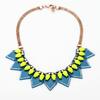 Exaggerated Statement Necklace For Women Bohemian Multicolor Stone Necklaces Big Discount Fashion Jewelry Clearance Sale