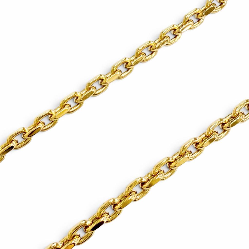 Excellent LOUIS VUITTON Necklace Chain LV Yours Monogram flower gold mens M02740 Used