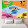 Pocoyo's Colorful Adventure Tapestry Room Decoration Wall Hanging for Living Room Bedroom, Dormitory, Birthday and Christmas Gifts