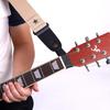 Guitar Neck Strap Guitar Strap Leather Head Belt Holder Button Safe Lock Ukulele Bass Folk Acoustic Electric Guitar Accessories