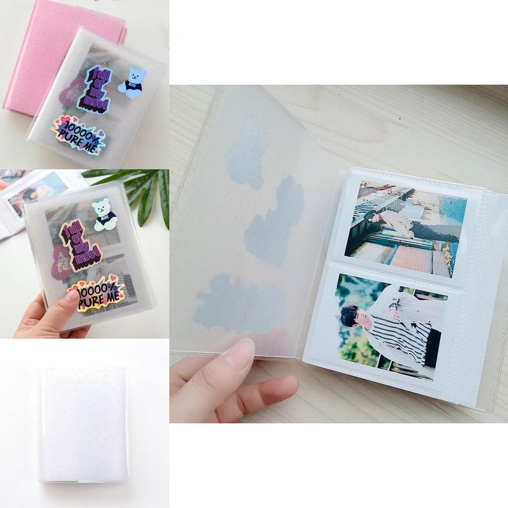 Stylish And Portable 32/64 Pockets Photocard Binder Sleeves Holder For Kpop Fans