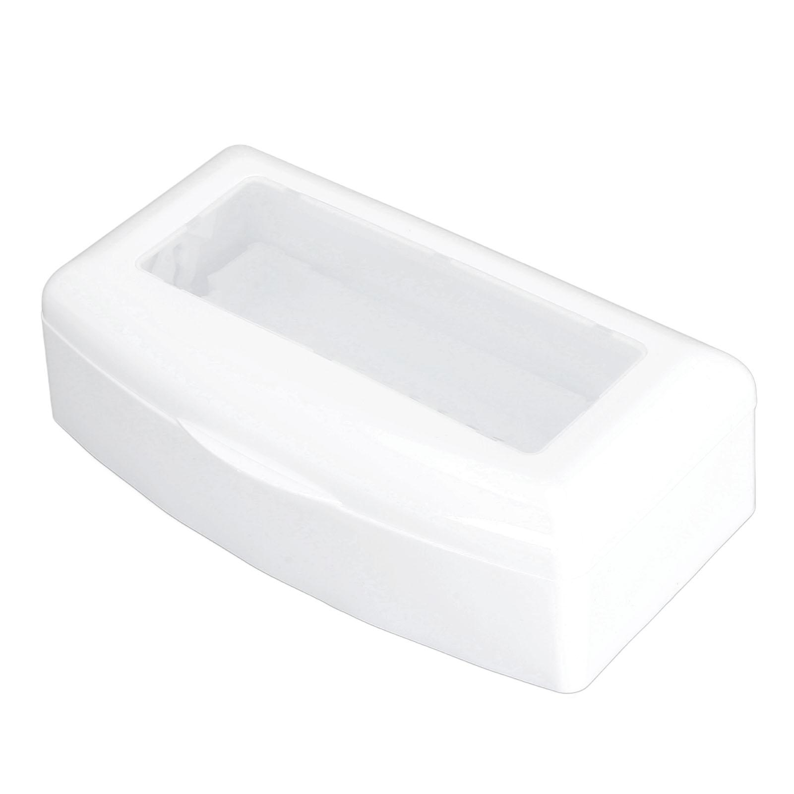 

Makeup Tool Cleaning Box ABS Multifunctional Portable Nail Tool Clean Tray for Jewelry Needle