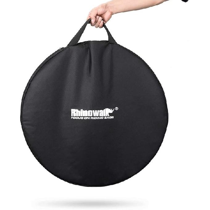 Rhinowalk Bike Wheel Bag Wheelset Carrying Bag 26 to 29 inch MTB Mountain Bike/700C Road Bike Wheel Travel Case 26-27.5inch