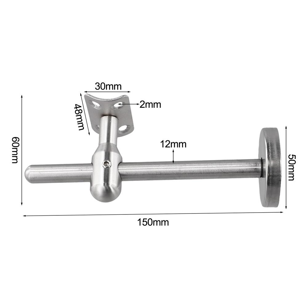 304 Stainless Steel Stair Handrail Bracket Balconies Long-lasting Performance Premium Construction Rust Resistance