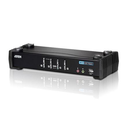 Aten 4-Port USB DVI/Audio KVMP Switch | Aten | 4-Port USB DVI/Audio KVMP™ Switc