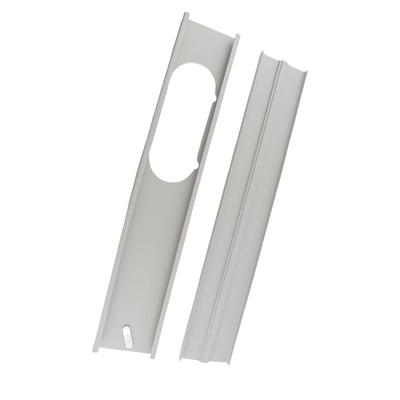 2 Piezas Placa de Sellado para Ventana Hecha de Material Ligero Fácil de Instalar Quitar Aire Acondicionado Móvil Universal Deflector de Férula Ajustable