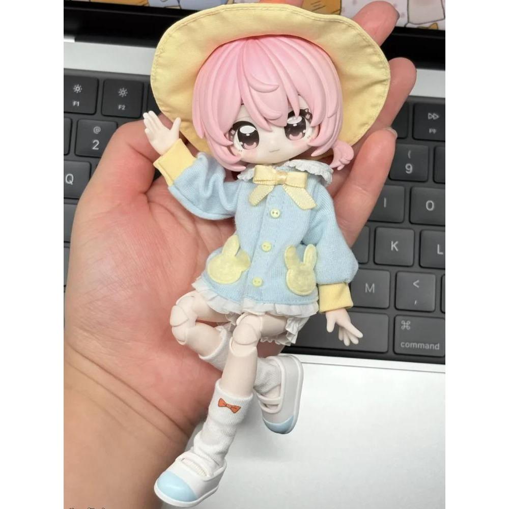 New Genuine Coming Soon Unveiled Door Little Key Artbook Series 1/12 BJD MJD Blind Box Anime Figurine Dolls Articulated Collec