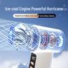 High-Speed Handheld USB Rechargeable Mini Fan – Portable Outdoor Electric Display Fan