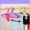 Plastic Clothes Hangers With Grooved Design For Daily Wardrobe Storage