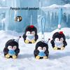 Tengyi Cute Plush Penguin Doll Keychain - Backpack Pendant Gift for Couples & Friends